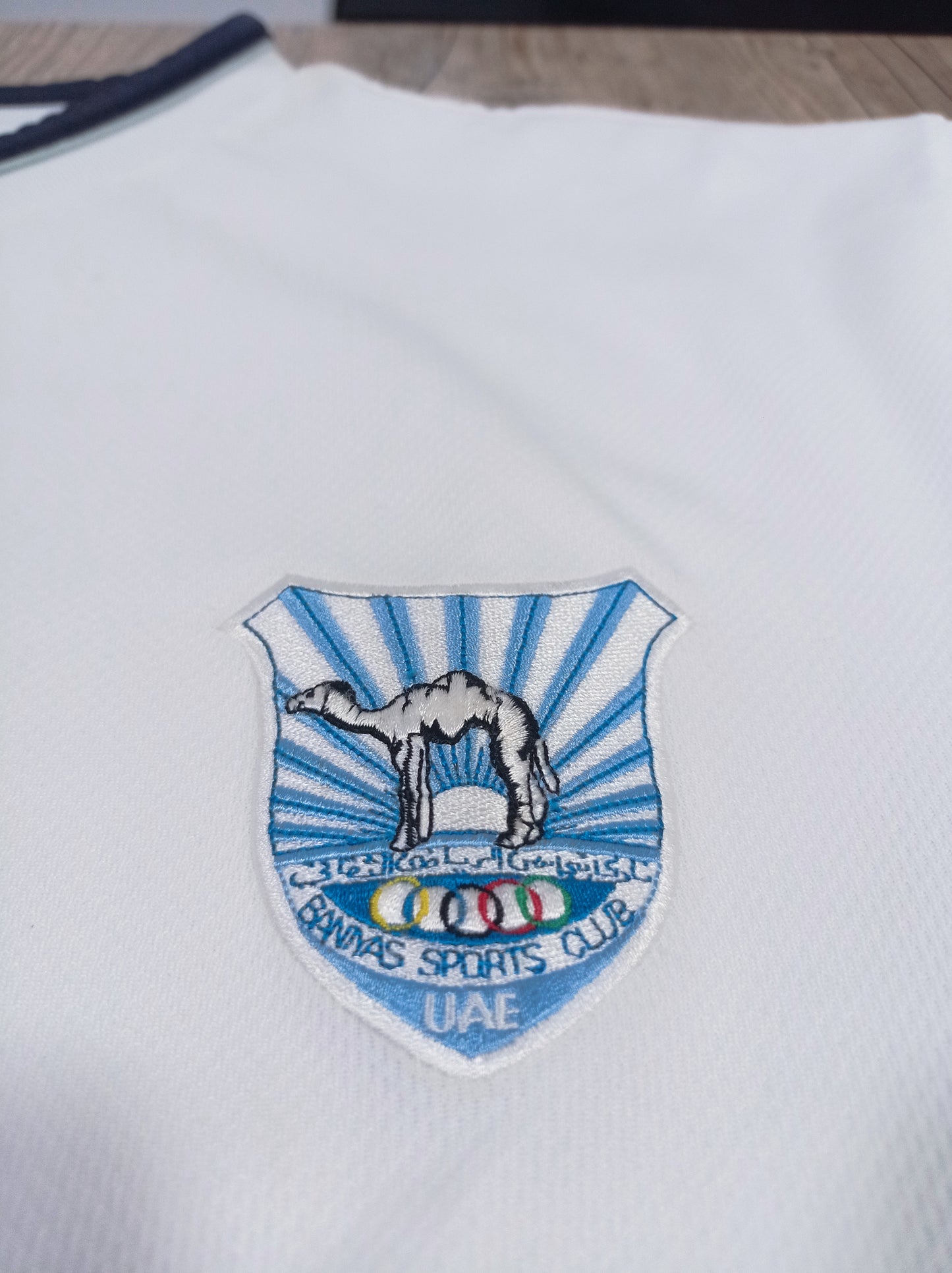 Rara Camisa Do Baniyas - Emirados Árabes - Usada Em Jogo