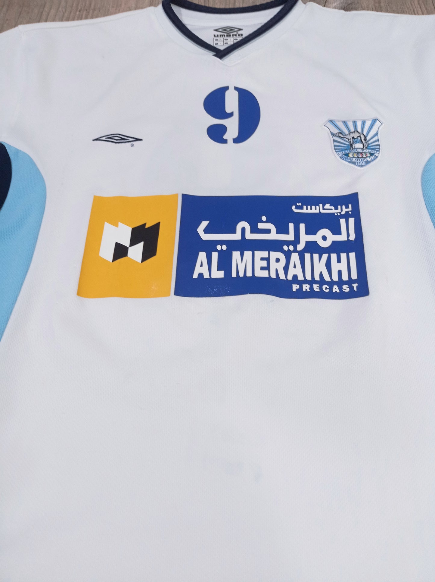 Rara Camisa Do Baniyas - Emirados Árabes - Usada Em Jogo