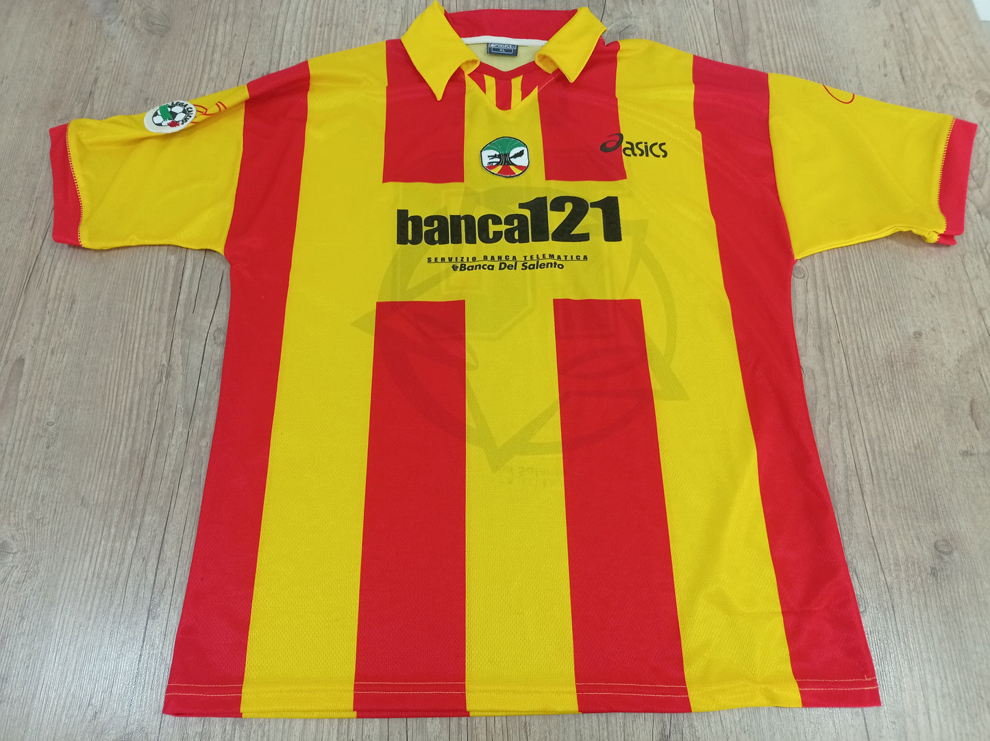 Rara Camisa do Lecce - Home - 1999/2000 - Itália - de Jogo