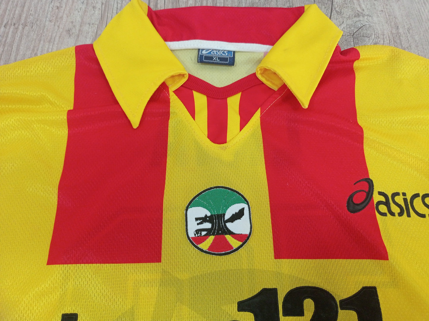 Rara Camisa do Lecce - Home - 1999/2000 - Itália - de Jogo