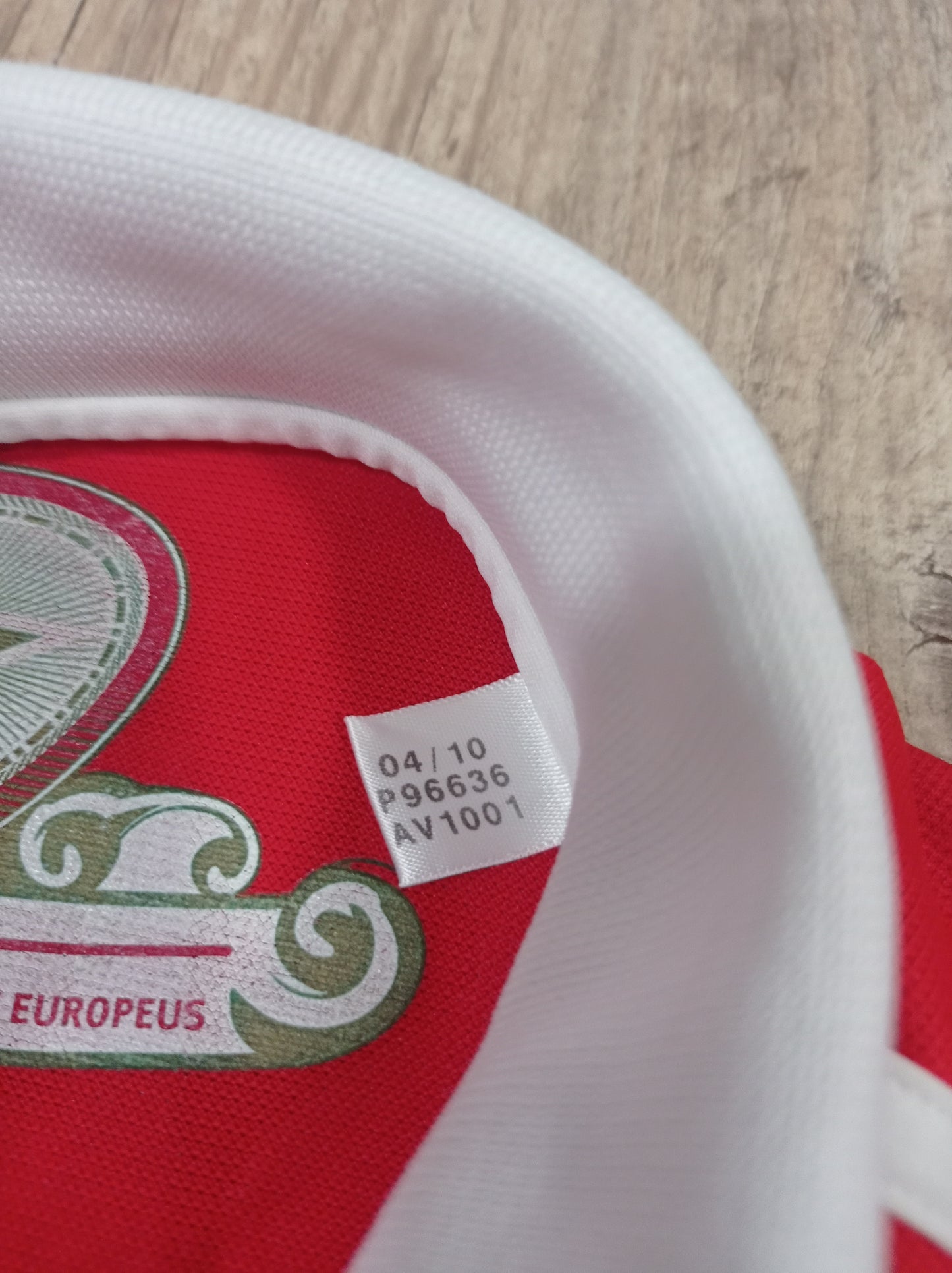 Camisa de Jogo do Benfica - Home - 2010/2011 - Portugal