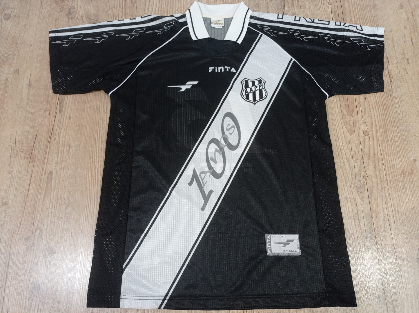 Rara Camisa Da Ponte Preta - Edição Especial 100 Anos - De Jogo!