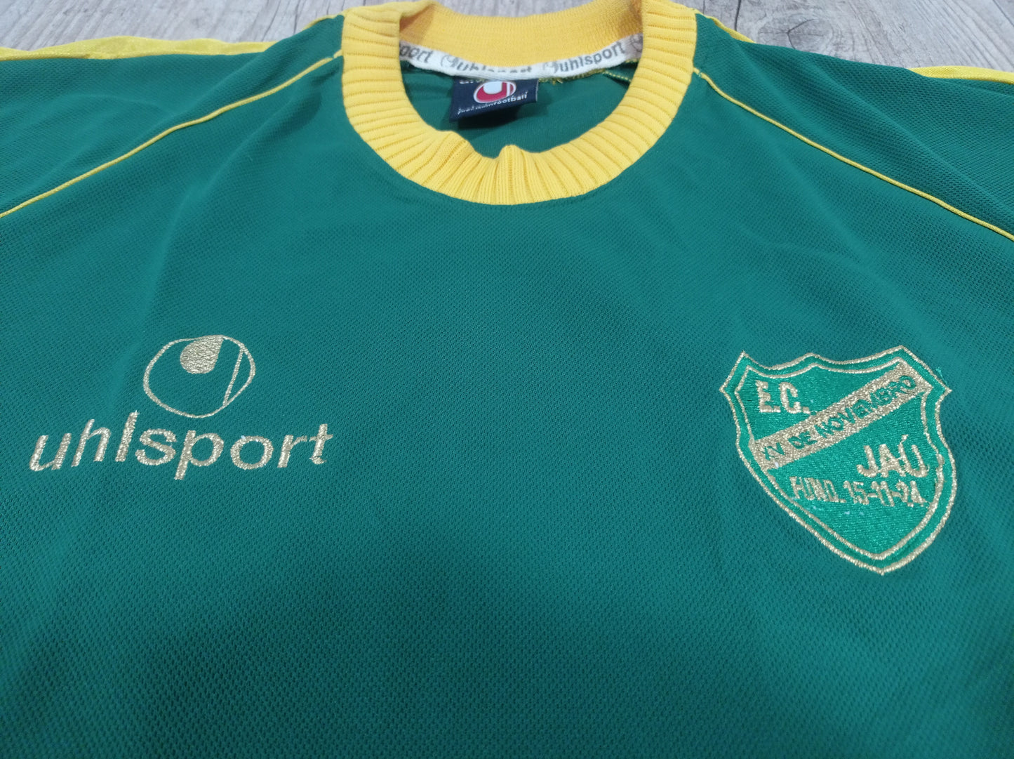 Rara Camisa Do Xv De Jaú - Uhlsport - 2002 - Lindíssima e Clássica