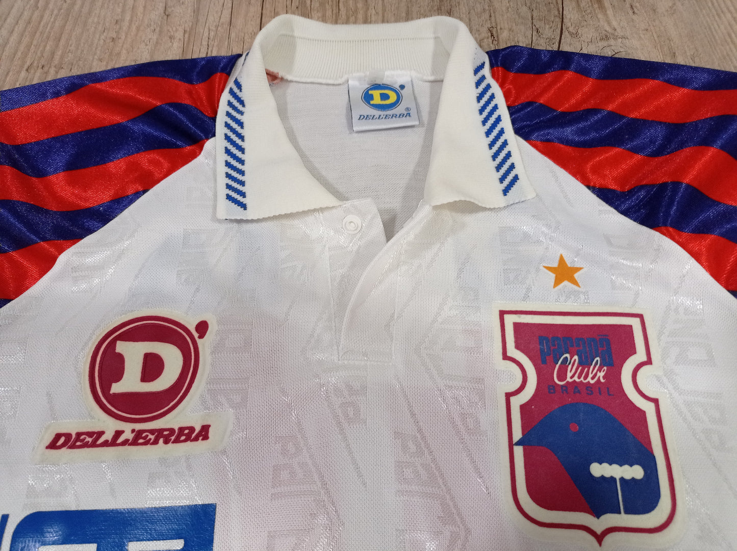 Camisa Sensacional Do Paraná Clube - Anos 90 - De Jogo!