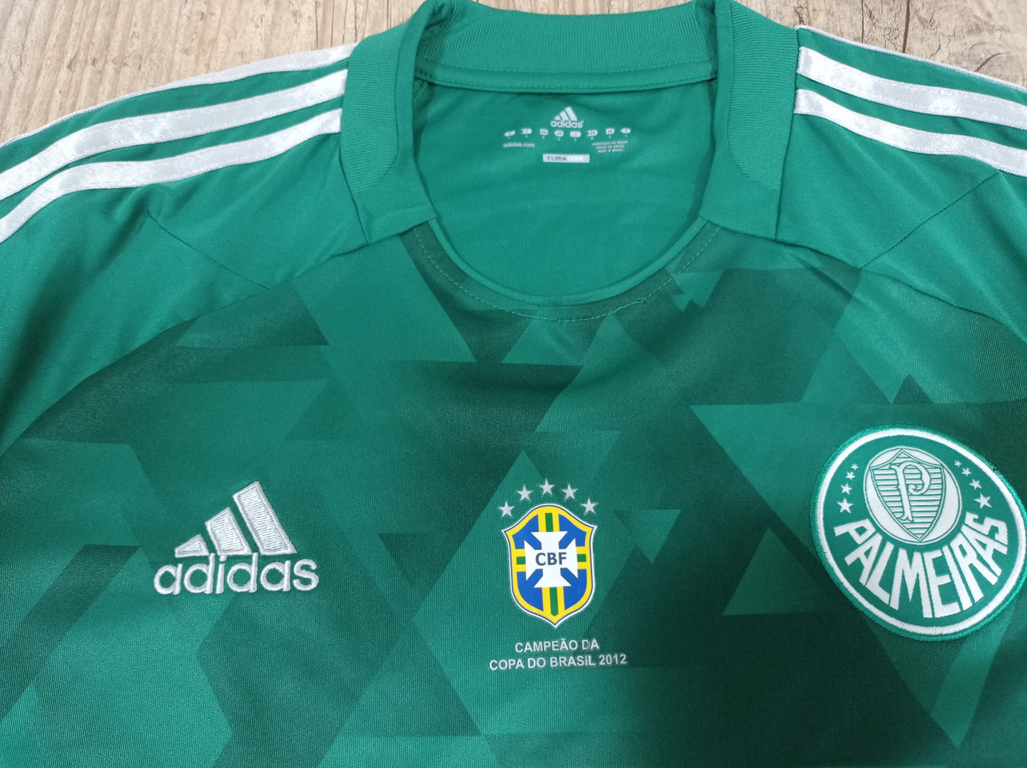 Linda Camisa Do Palmeiras - Modelo 2012 - Usada Em Jogo!