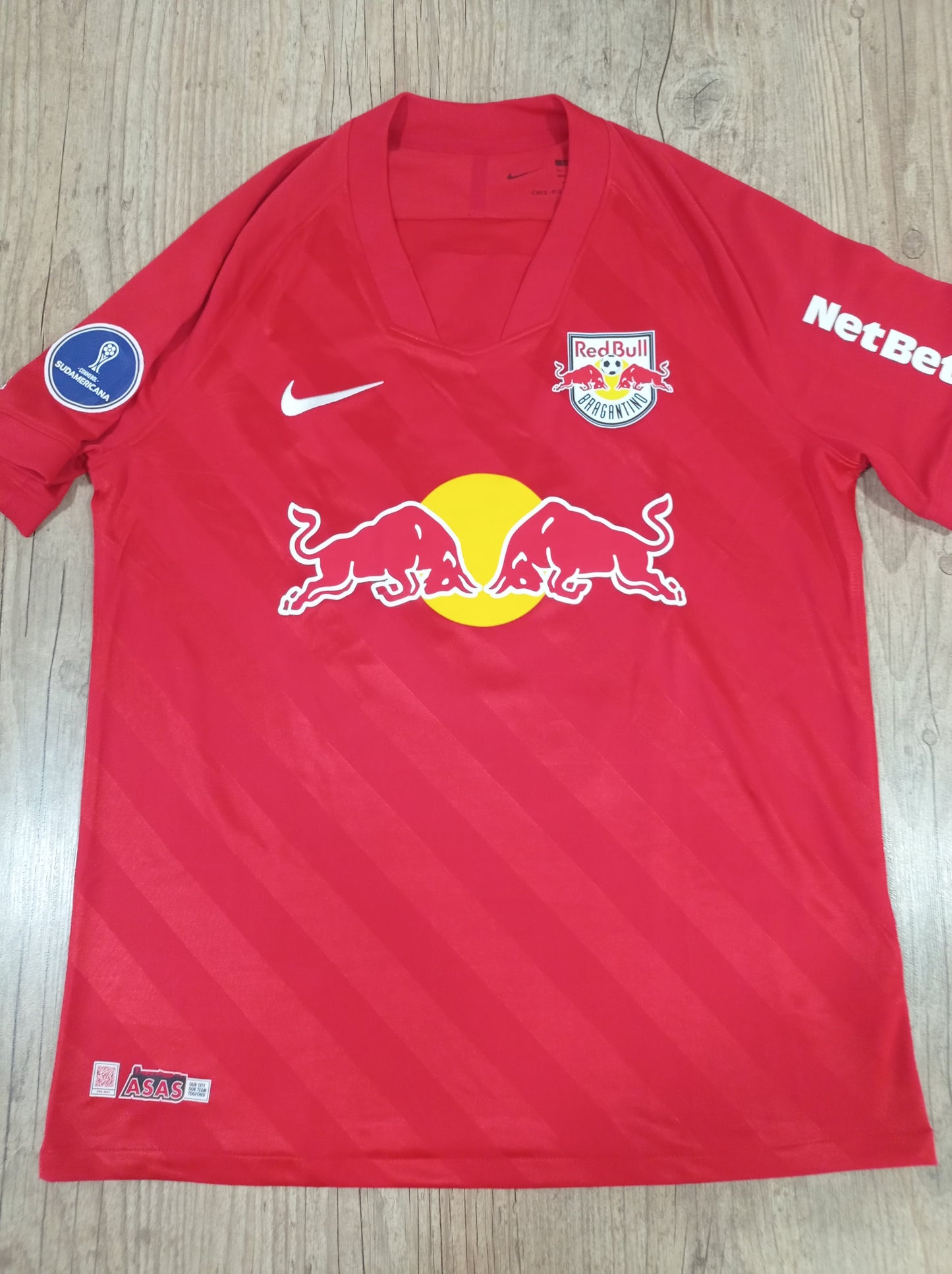 Camisa Espetacular Red Bull Bragantino - Jogo Sul-Americana