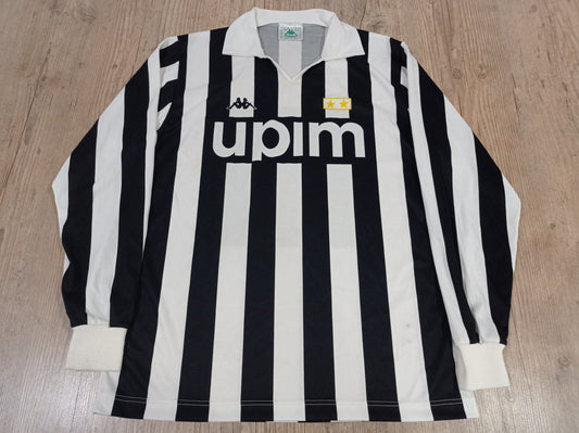 Espetacular Camisa Juventus Itália - 1989/1991 Mangas Longas