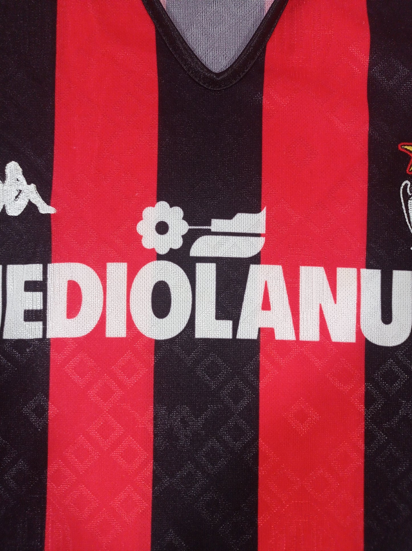 Raríssima Camisa Do Milan - Itália - 1989/1990 Mangas Longas