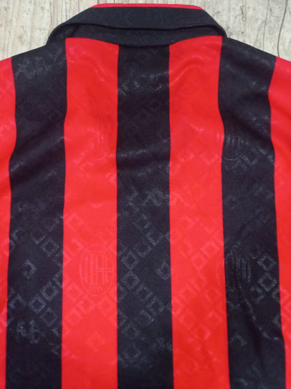 Raríssima Camisa Do Milan - Itália - 1989/1990 Mangas Longas