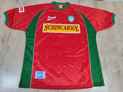 Bela Camisa Da Portuguesa - De Jogo - com Detalhes Pintados - Rhumell