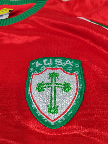 Bela Camisa Da Portuguesa - De Jogo - com Detalhes Pintados - Rhumell