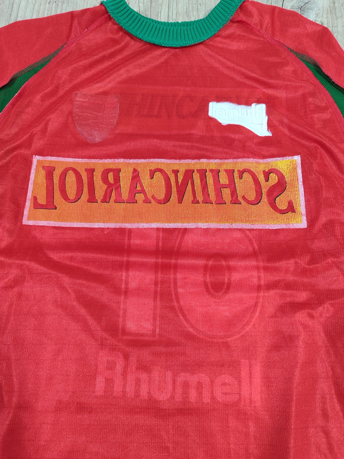 Bela Camisa Da Portuguesa - De Jogo - com Detalhes Pintados - Rhumell