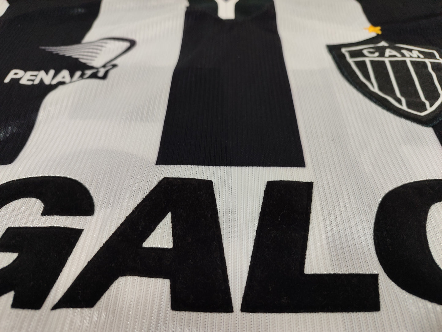 Camisa Atlético Mineiro - Galo - Rara - Manga Longa - de Jogo - Mancini - 2000 - Intacta