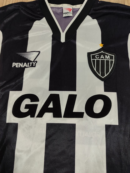 Atlético Mineiro Shirt - Rooster - Rare - Long Sleeve - Game - Mancini - 2000 - Intact