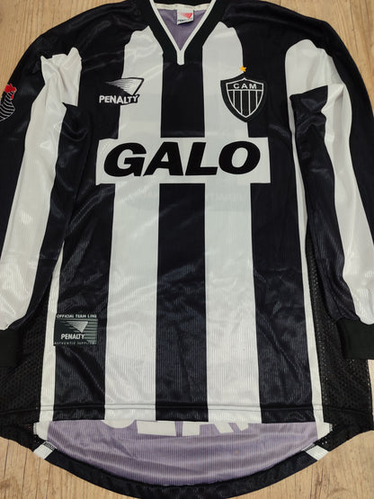 Atlético Mineiro Shirt - Rooster - Rare - Long Sleeve - Game - Mancini - 2000 - Intact