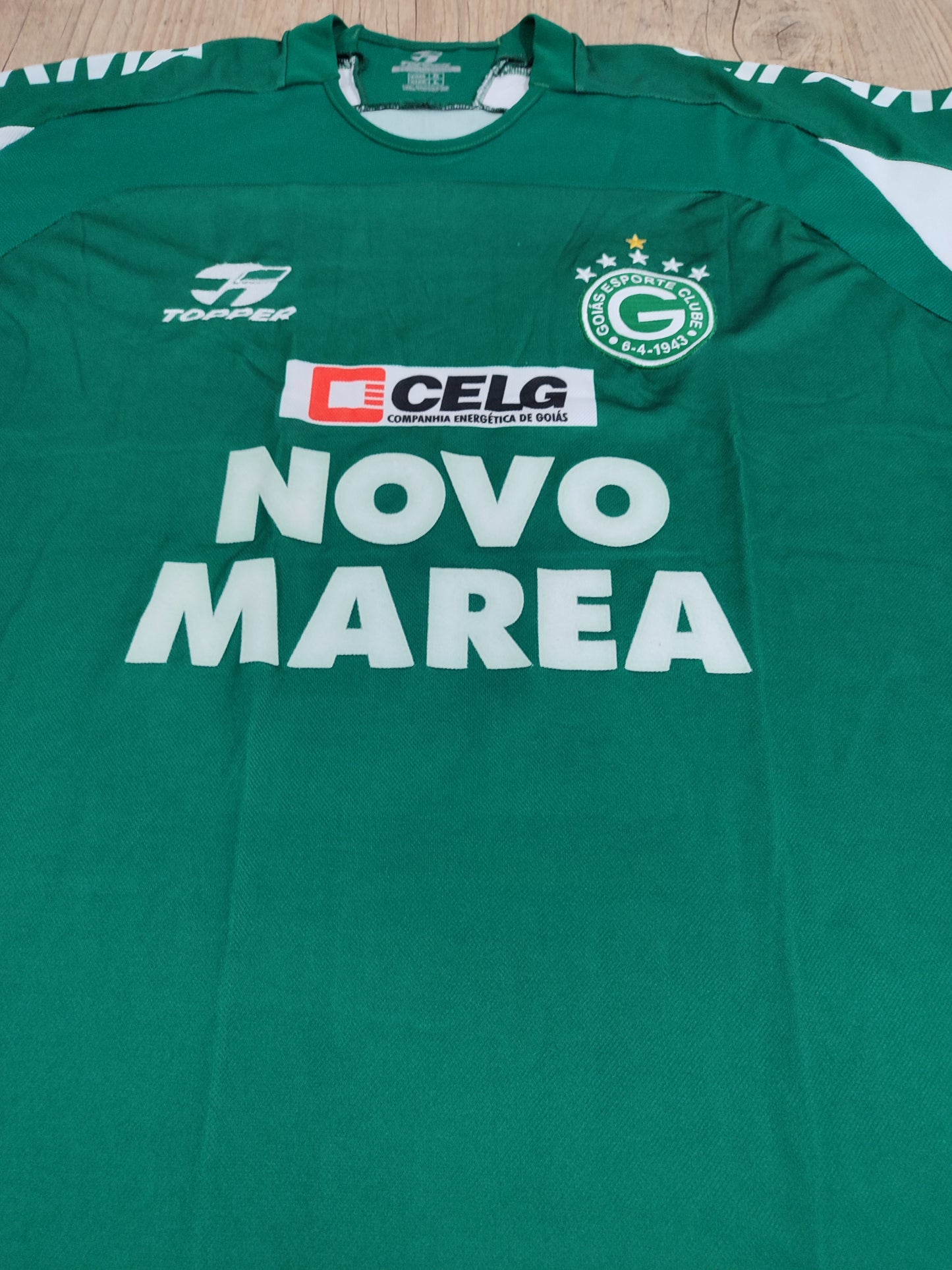 Linda Camisa Do Goiás - Topper - 2005 - Excelente