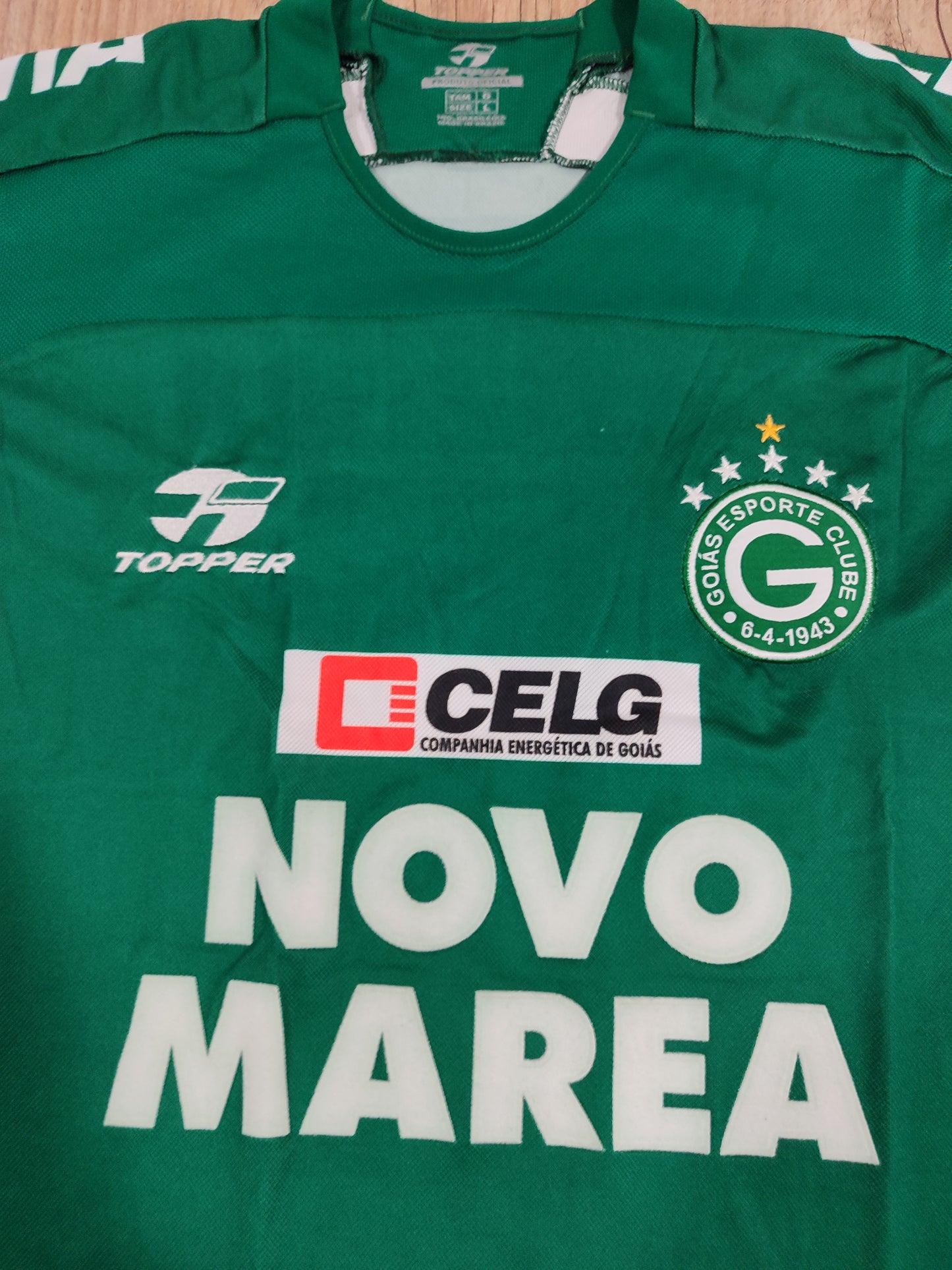 Linda Camisa Do Goiás - Topper - 2005 - Excelente