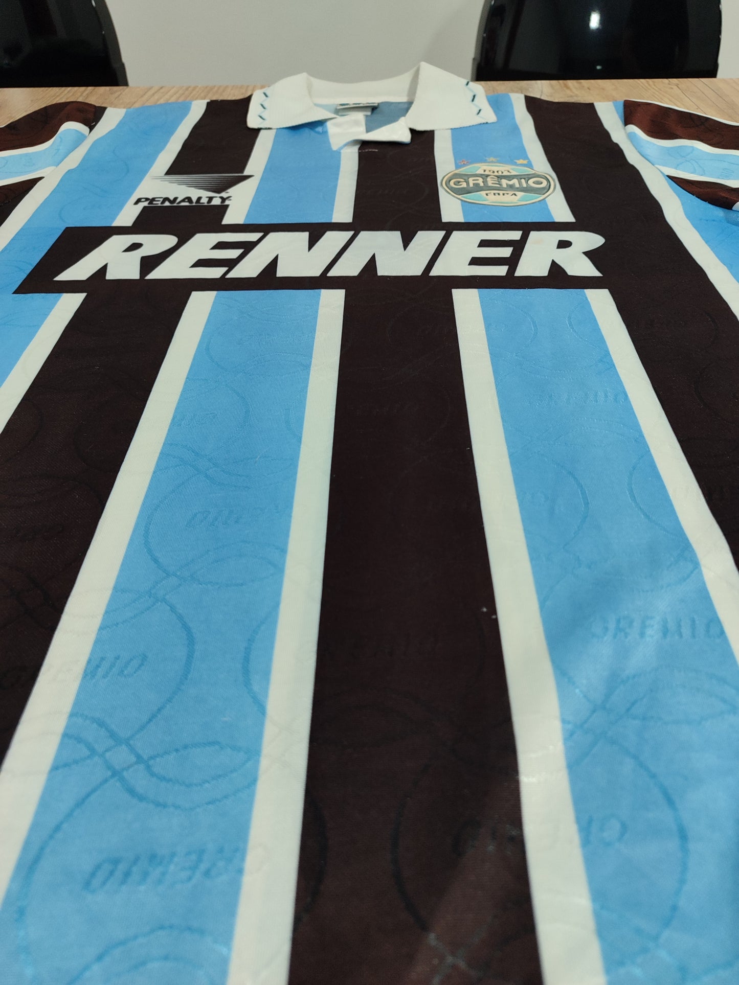 Camisa Do Grêmio - Jogo - Penalty - 1995 1996 - Roger