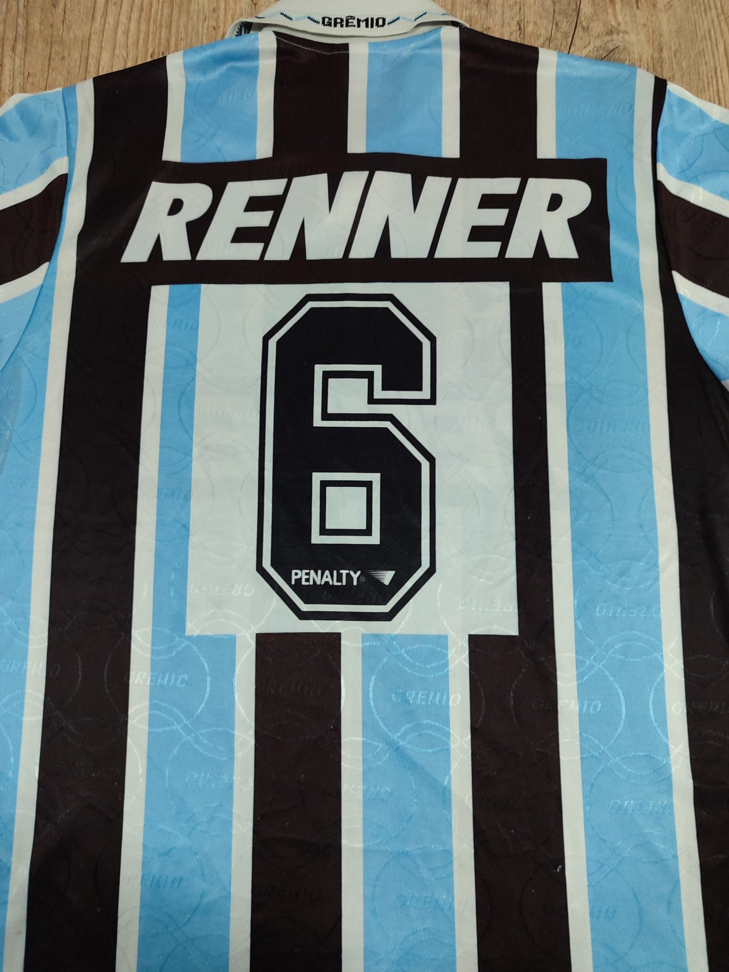 Camisa Do Grêmio - Jogo - Penalty - 1995 1996 - Roger