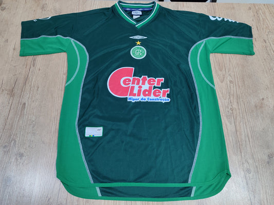 Camisa Excelente Guarani - 2001 2002 - Pintada - Jogo Umbro