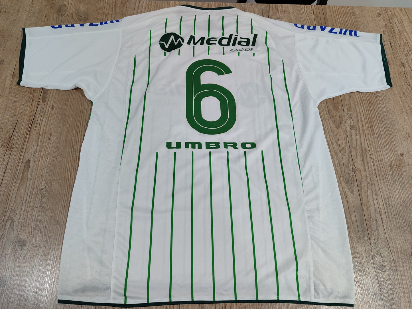 Belíssima Camisa Do Guarani - Branca - Umbro - Jogo - 2004