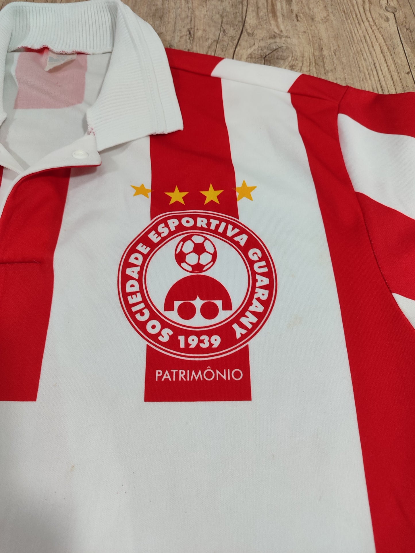 Rara Camisa De Jogo Do Guarany De Uberlândia - Anos 2000