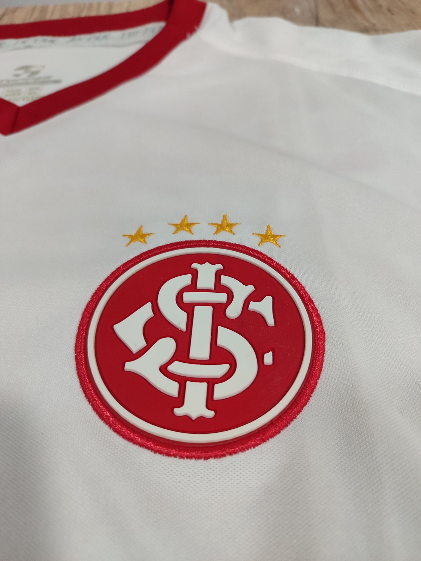 Raríssima Camisa Internacional - 2001 Branca - Usada Em Jogo