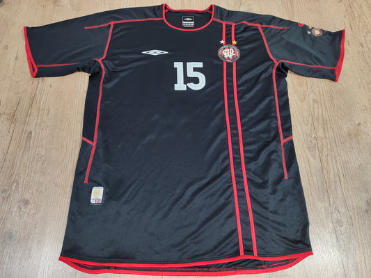 Raríssima Camisa Athletico Paranaense - Usada Em Jogo - 2005