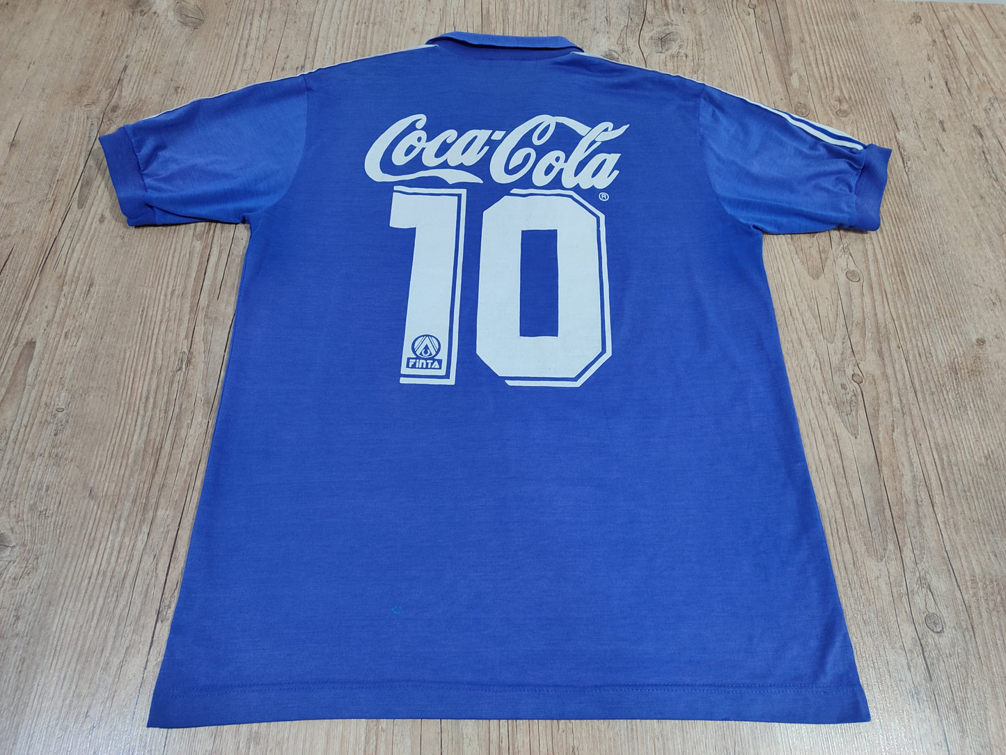 Espetacular Camisa do Cruzeiro - 1991 - Finta Coca-Cola - de Jogo