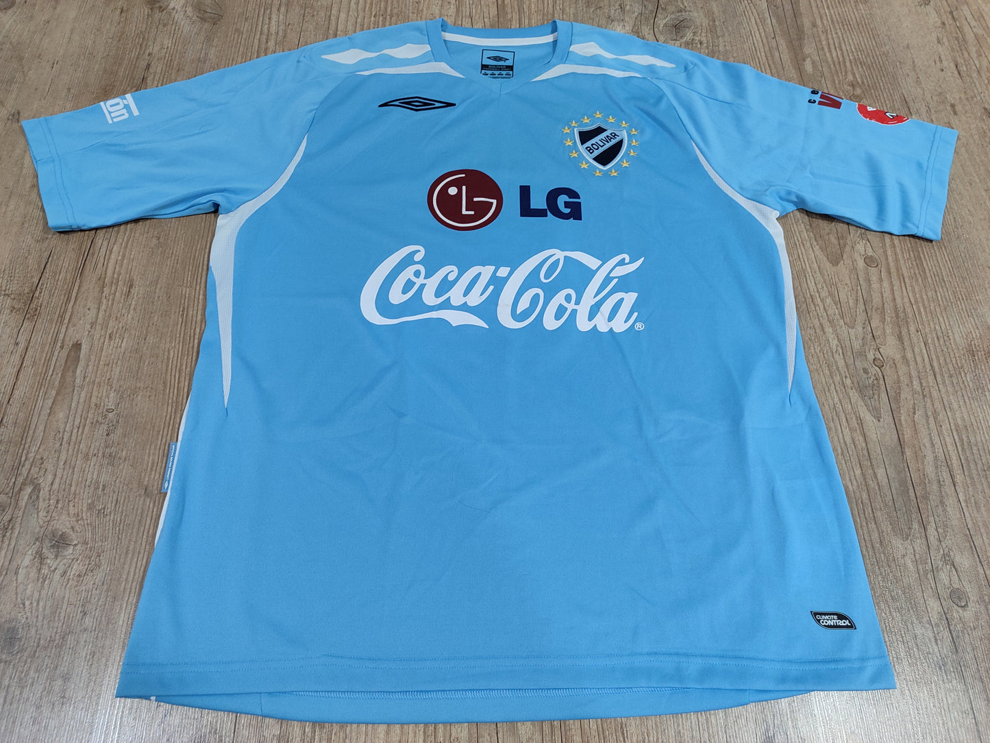 Rara Camisa Bolívar - Bolívia - Usada Em Jogo - 2007 - Umbro