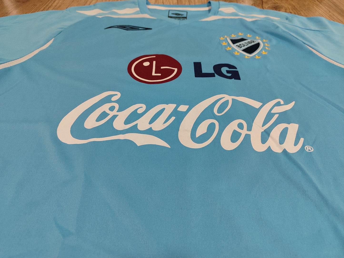 Rara Camisa Bolívar - Bolívia - Usada Em Jogo - 2007 - Umbro