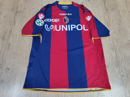 Linda Camisa Do Bologna - Itália - Usada em Jogo