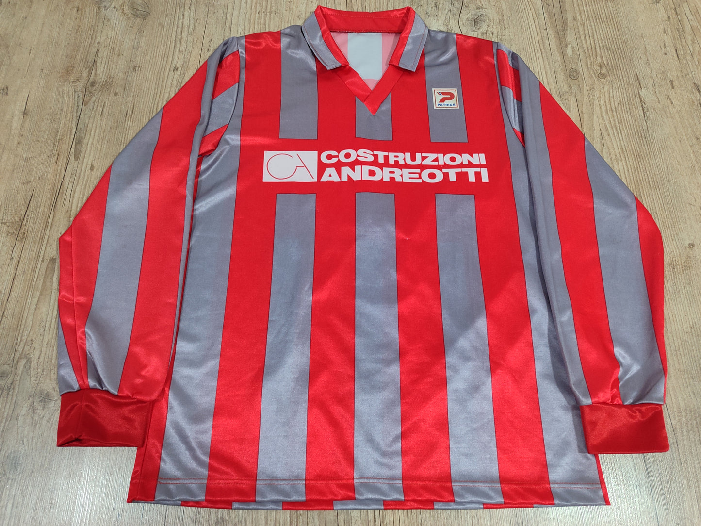 Raríssima - Camisa Cremonese - Itália - De Jogo - Serie A 1991/1992