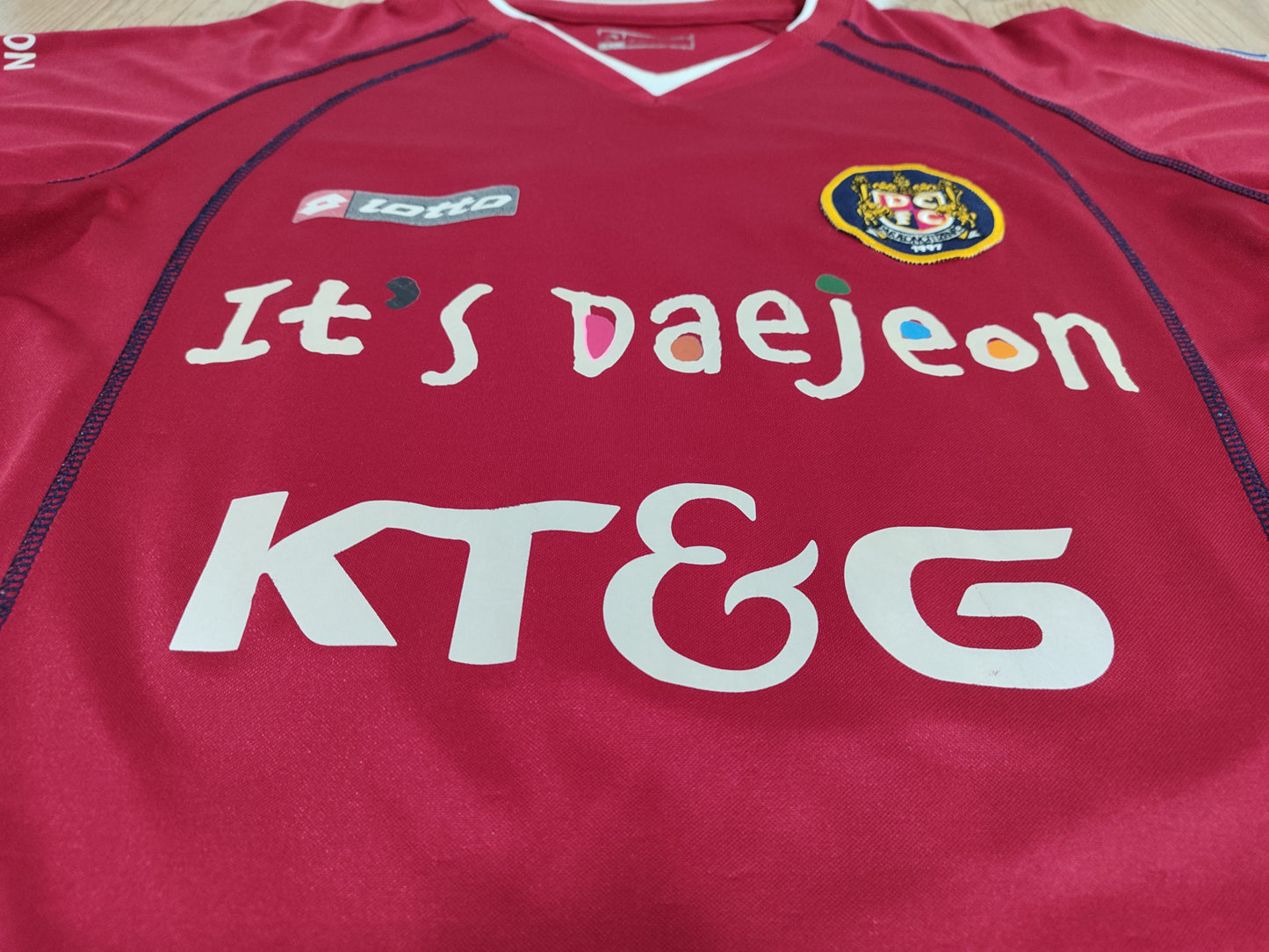 Rara Camisa De Jogo - Daejeon Hana Citizen - Coréia Do Sul