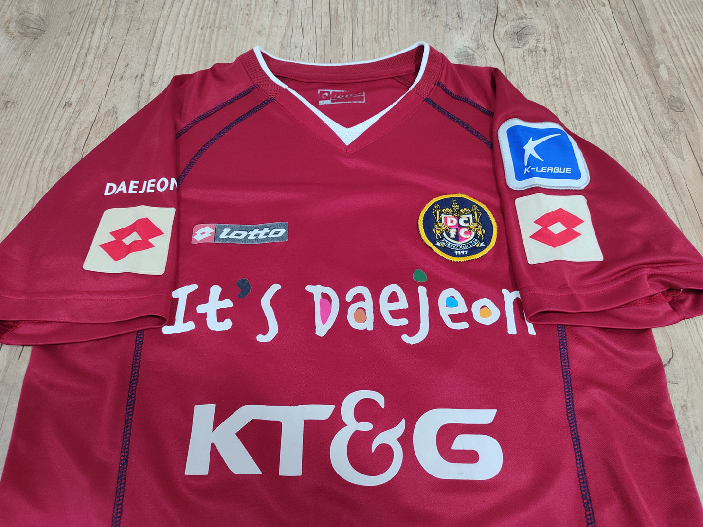 Rara Camisa De Jogo - Daejeon Hana Citizen - Coréia Do Sul