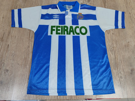 Rara Camisa Deportivo La Coruña 1992/93/94 - Clássica da Umbro