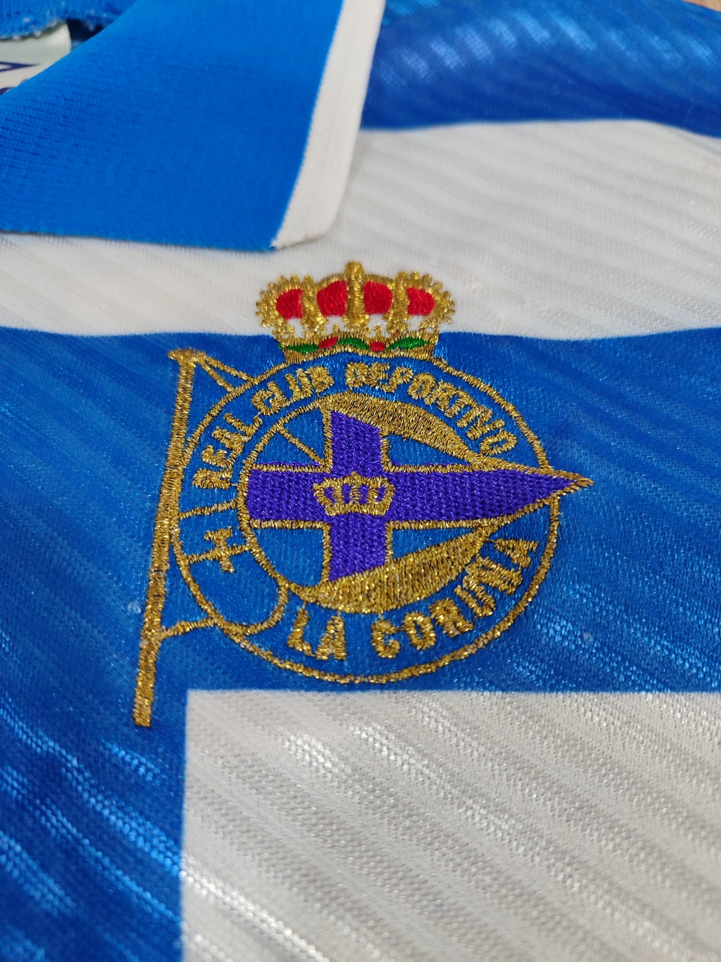 Rara Camisa Deportivo La Coruña 1992/93/94 - Clássica da Umbro