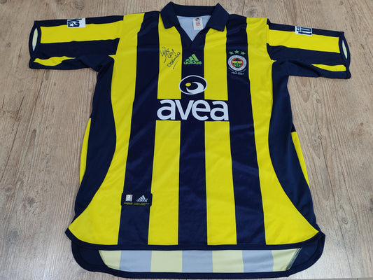 Espetacular Camisa Do Fenerbahçe - Turquia - 2006/2007 Alex