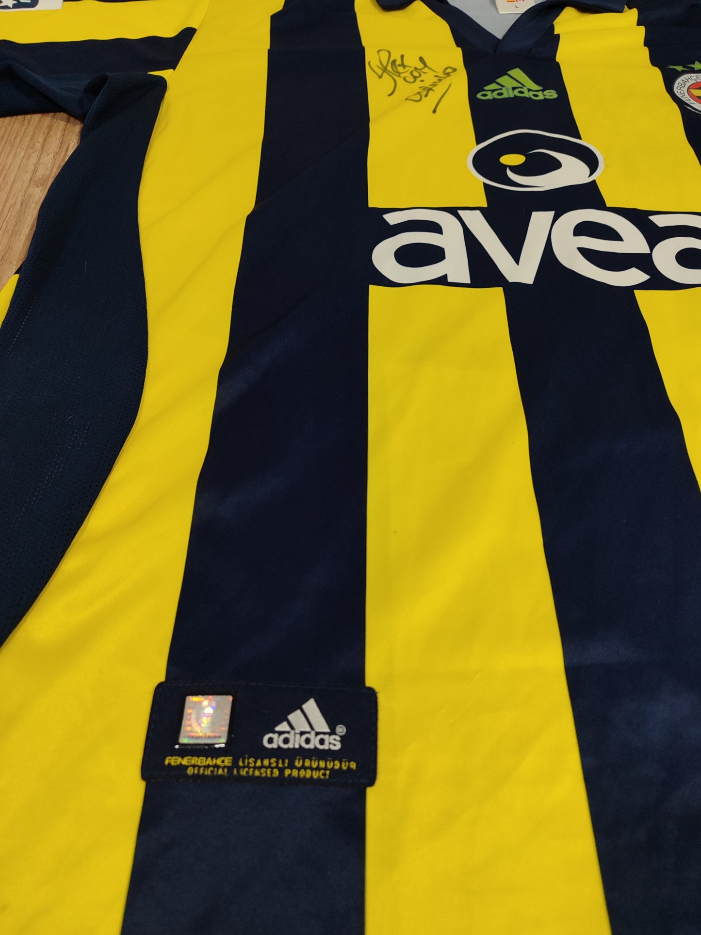 Espetacular Camisa Do Fenerbahçe - Turquia - 2006/2007 Alex