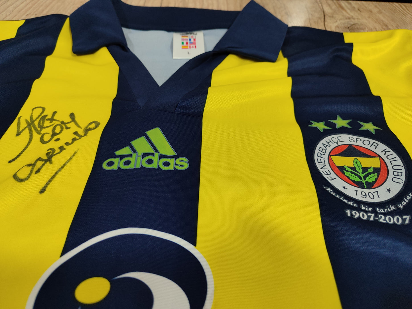 Espetacular Camisa Do Fenerbahçe - Turquia - 2006/2007 Alex