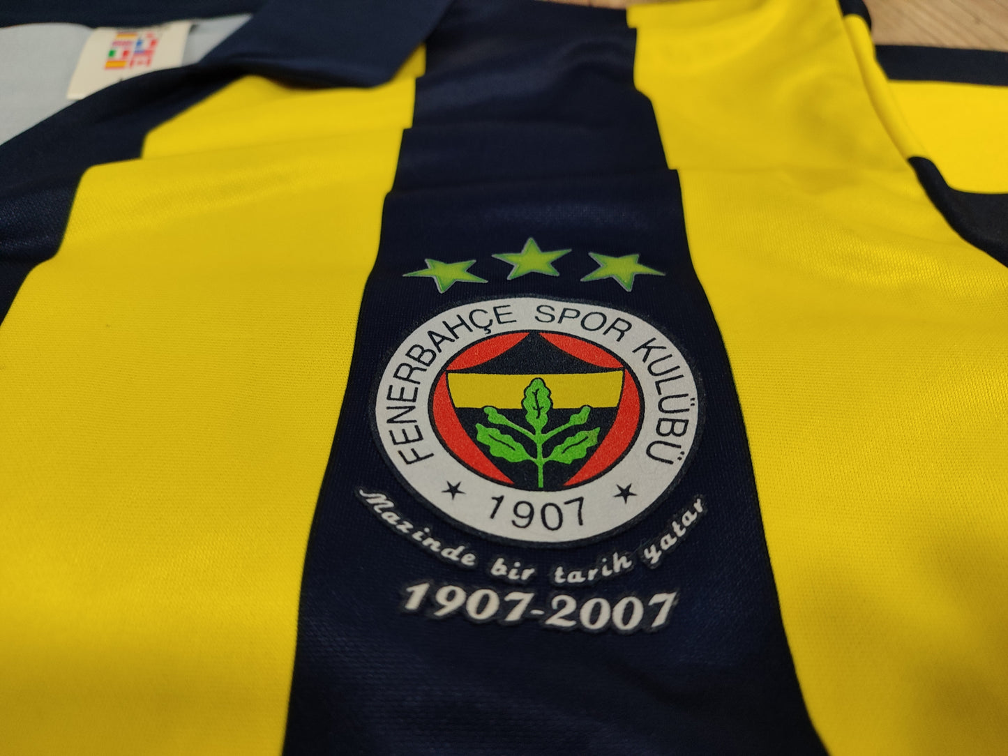 Espetacular Camisa Do Fenerbahçe - Turquia - 2006/2007 Alex