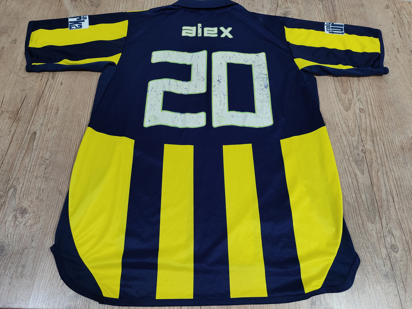 Espetacular Camisa Do Fenerbahçe - Turquia - 2006/2007 Alex