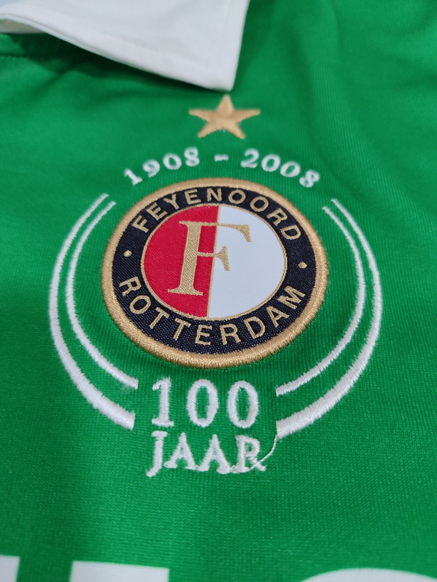 Linda e Rara Camisa Feyenoord - Holanda - De Jogo Centenário