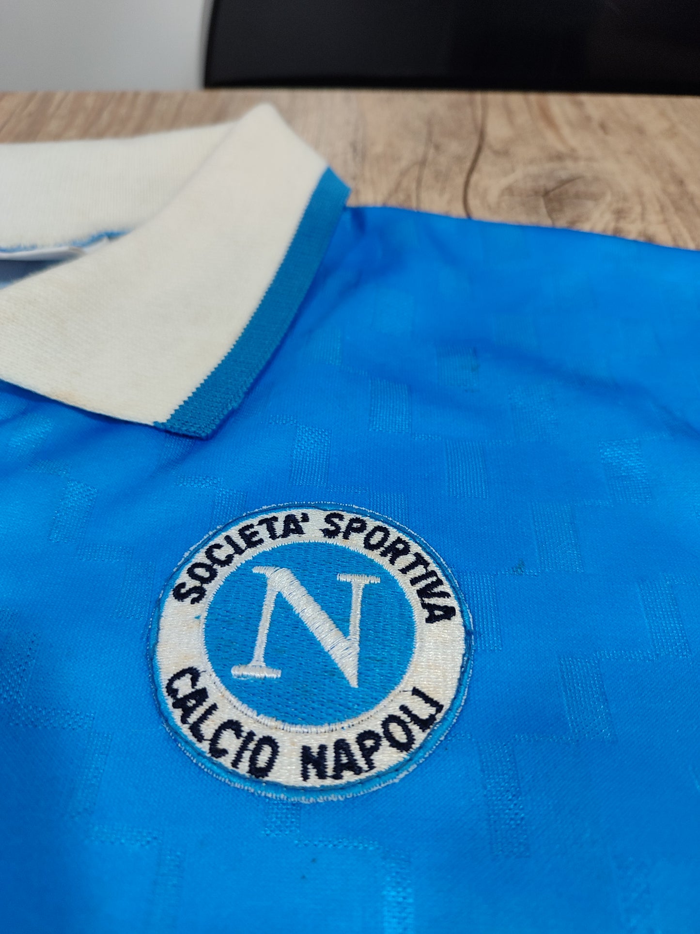 Rara e Linda Camisa Napoli - Itália 1995/1996 - Usada em Jogo