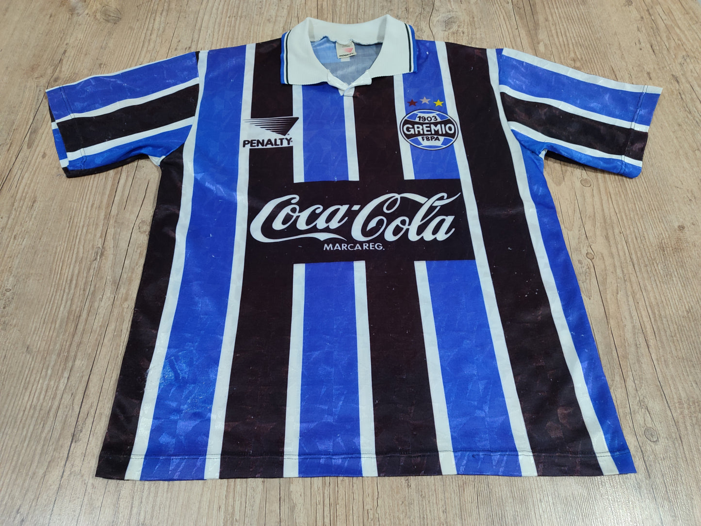 Raríssima Camisa do Grêmio - de Jogo - Penalty Coca-Cola 1993