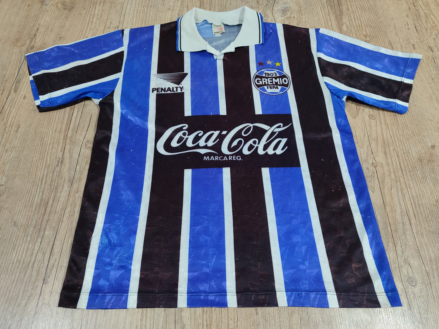 Raríssima Camisa do Grêmio - de Jogo - Penalty Coca-Cola 1993