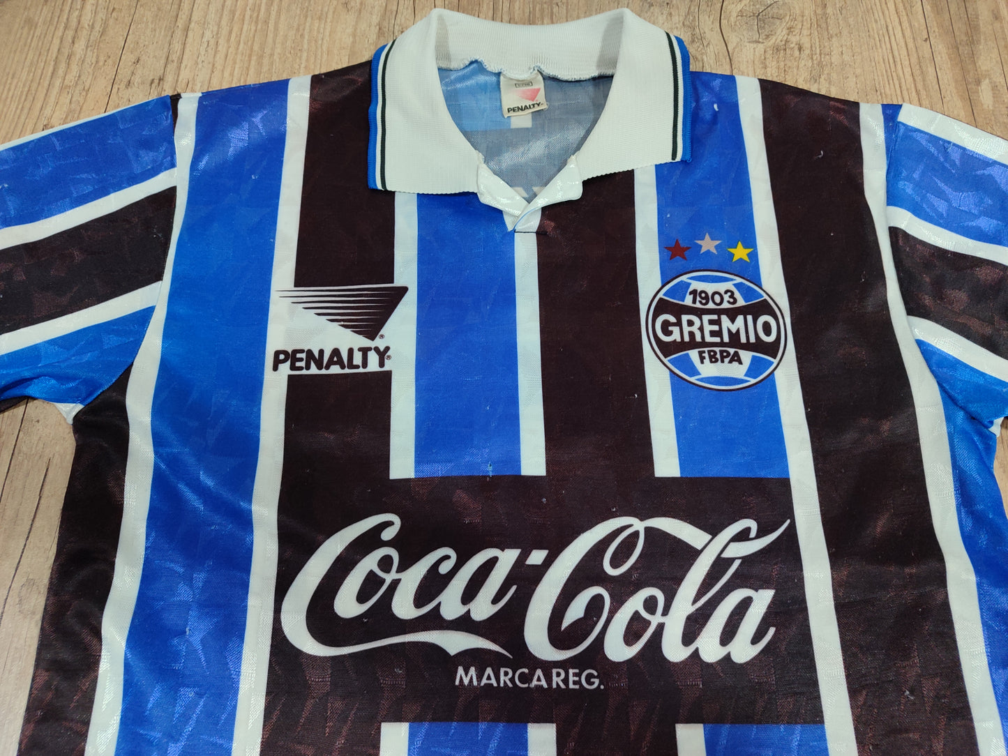 Raríssima Camisa do Grêmio - de Jogo - Penalty Coca-Cola 1993