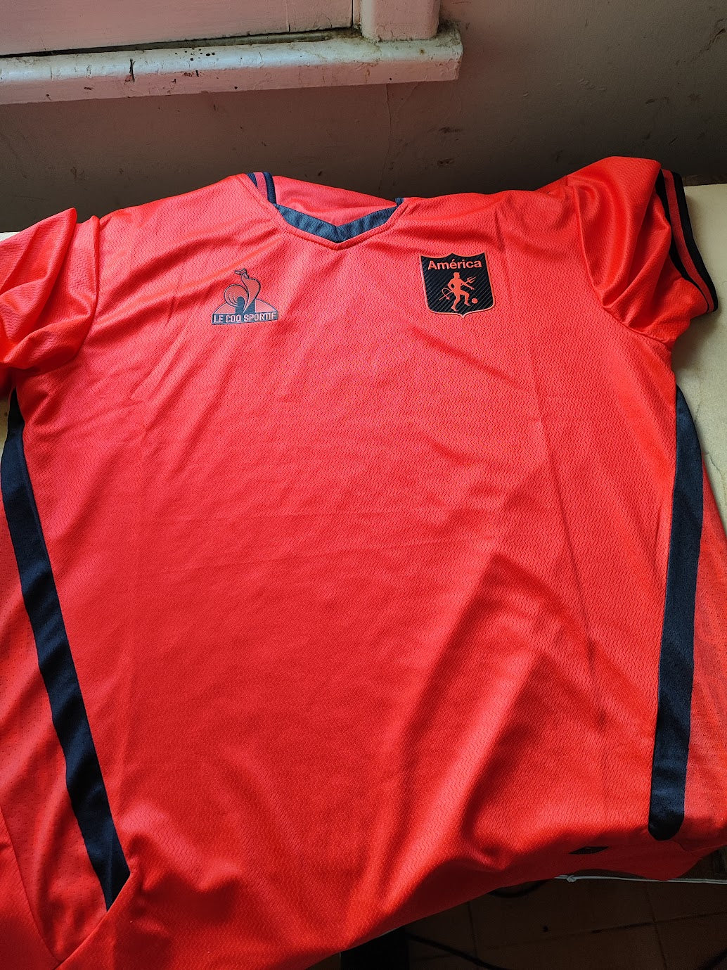 Camisa América de Cali 2023 Local - Tamanho G (54x74 cm)