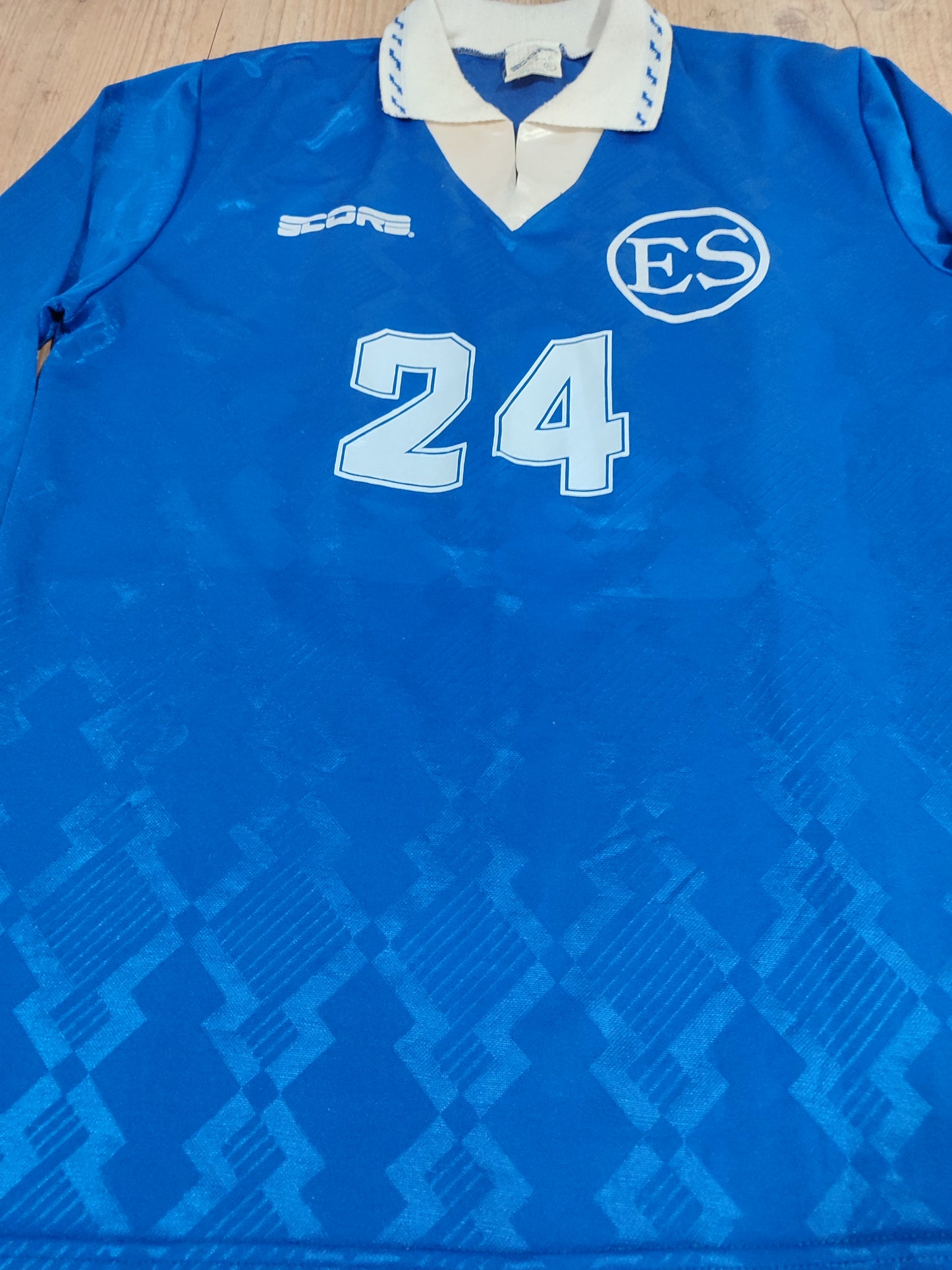 Rara Camisa Da Seleção De El Salvador Usada - Jogo 1992/1993