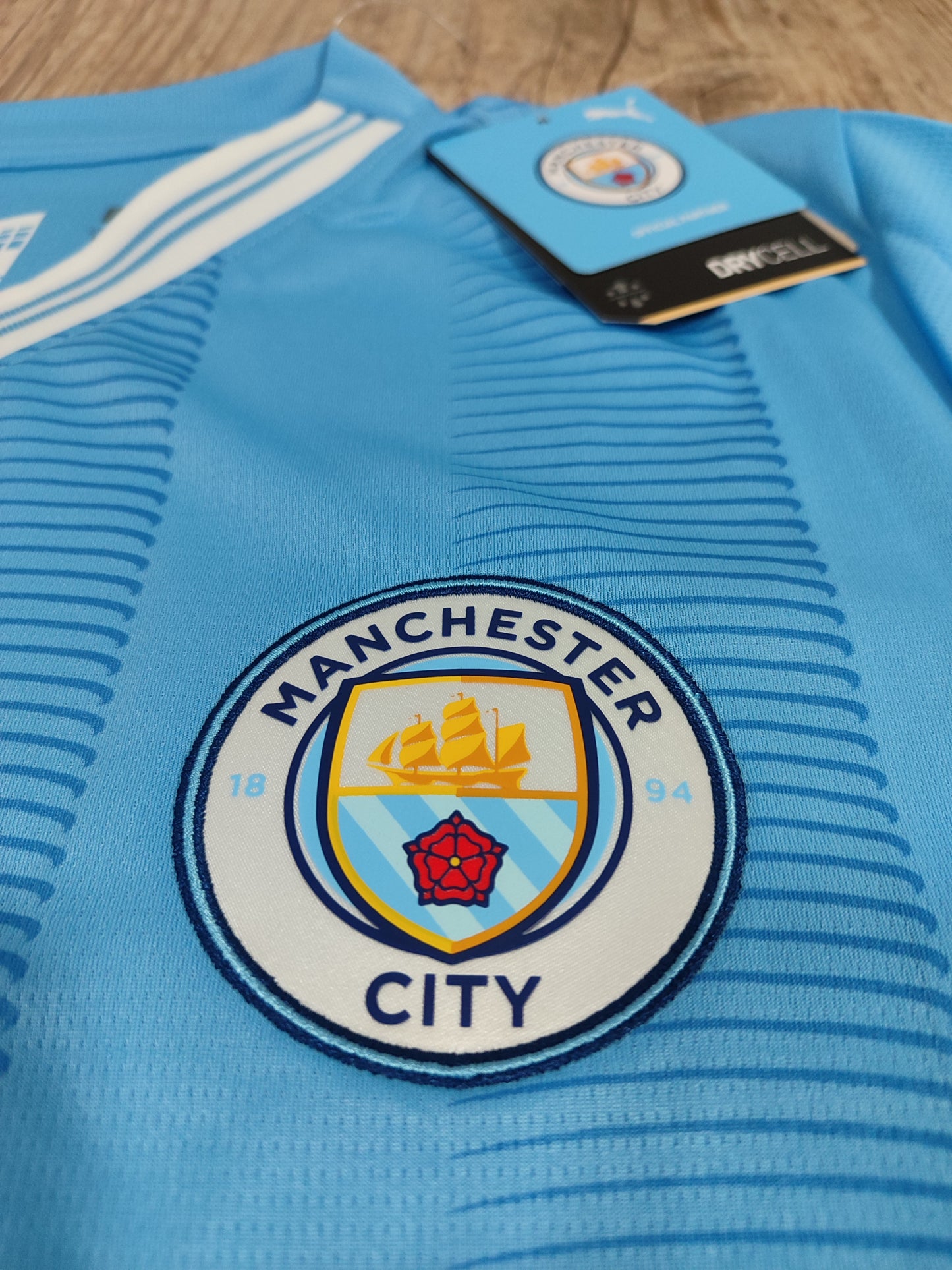 Espetacular Camisa do Manchester City – Home – 2023/2024